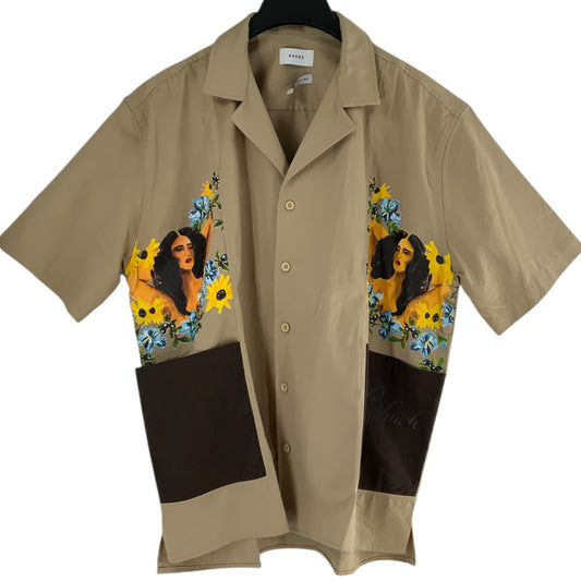 Rhude Button Up Printed Shirt