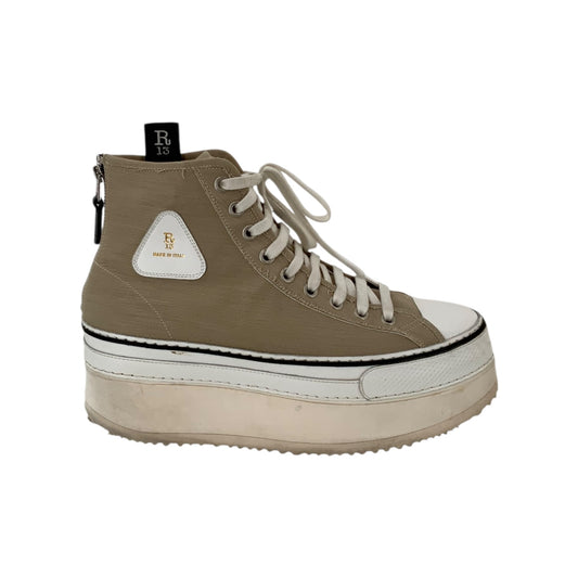 R13 Courtney Platform High Top Sneakers
