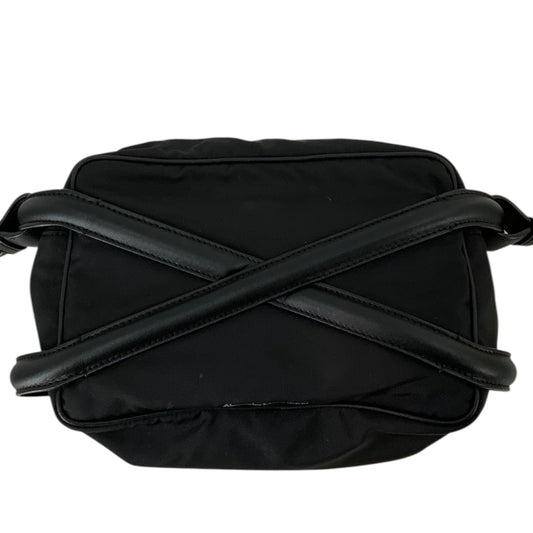 Alexander McQueen Black Nylon and Leather Belt Bag