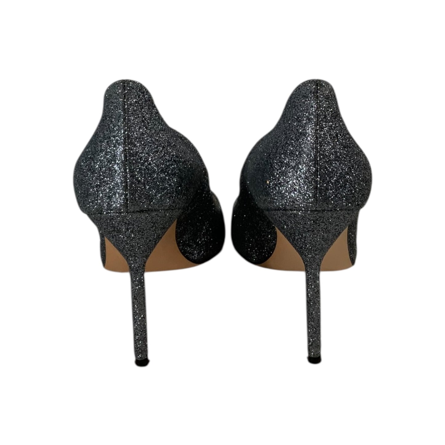 Manolo Blahnik Glitter Heels