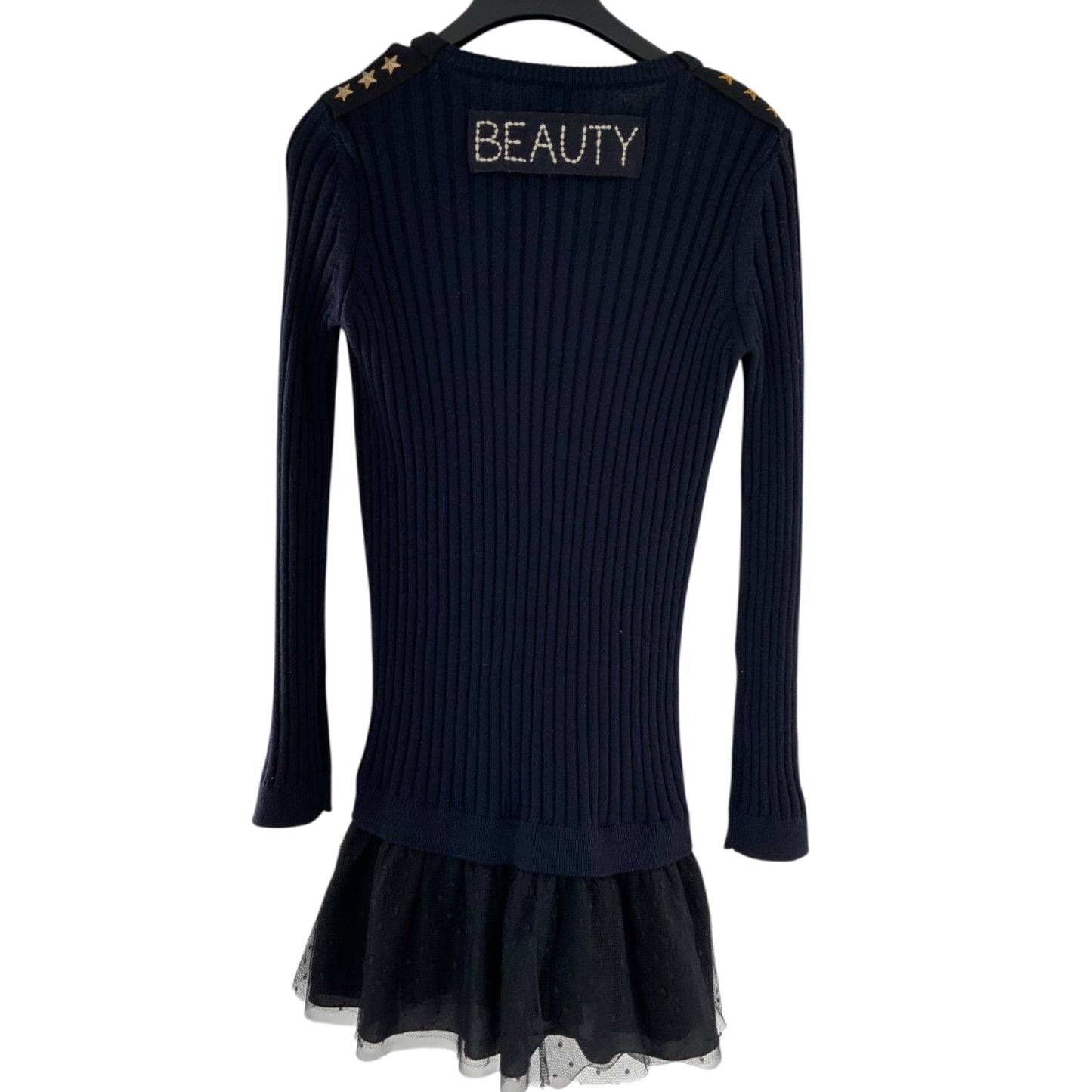 Red Valentino Navy Blue Patch Dress