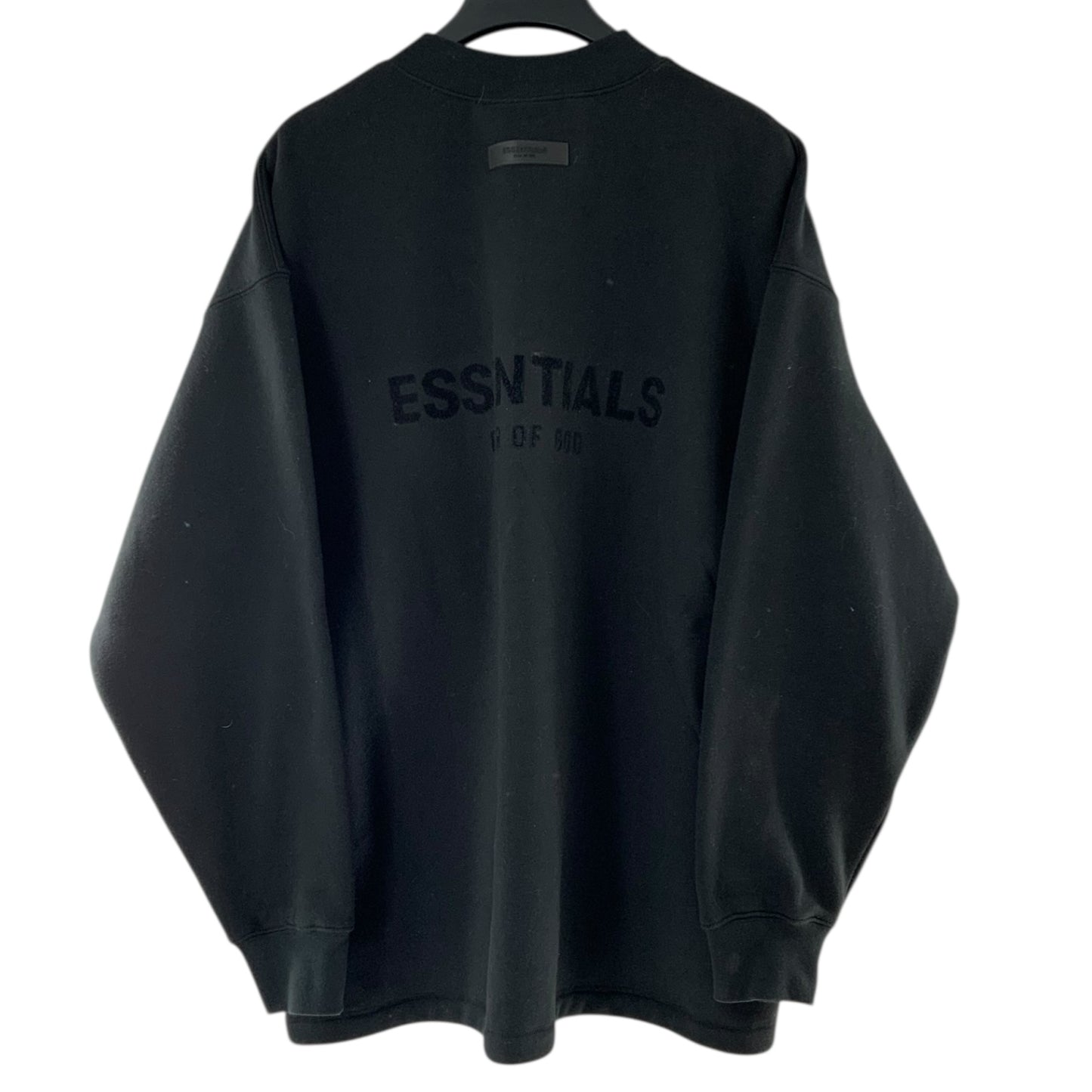 Essentials Fear of God Black Sweatshirt