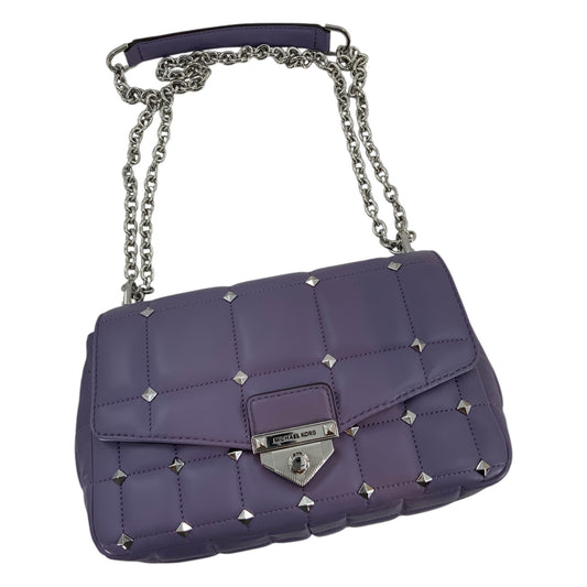 Michael Kors SoHo Large Studded Quilted Leather Shoulder Bag