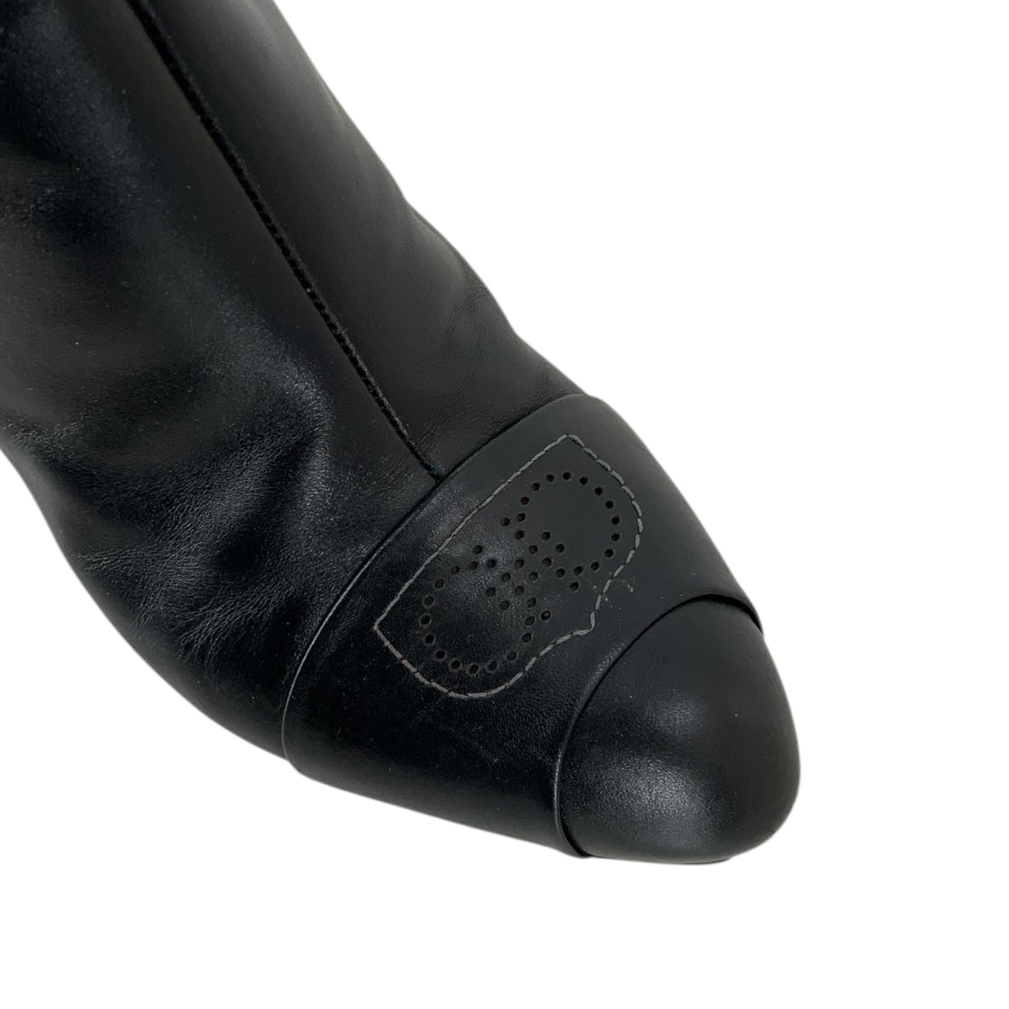 Salvatore Ferragamo Leather Knee High Boots