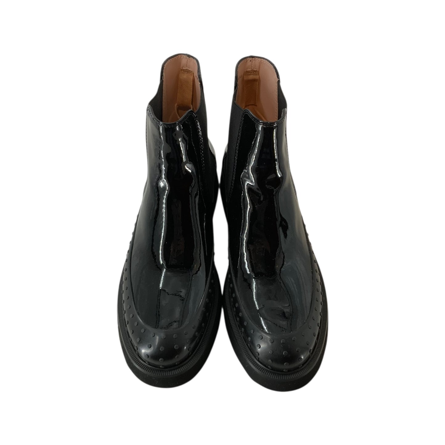 Tod's Slip-On Patent Leather Booties