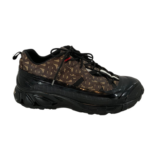 Burberry Arthur Monogram Leather Sneakers