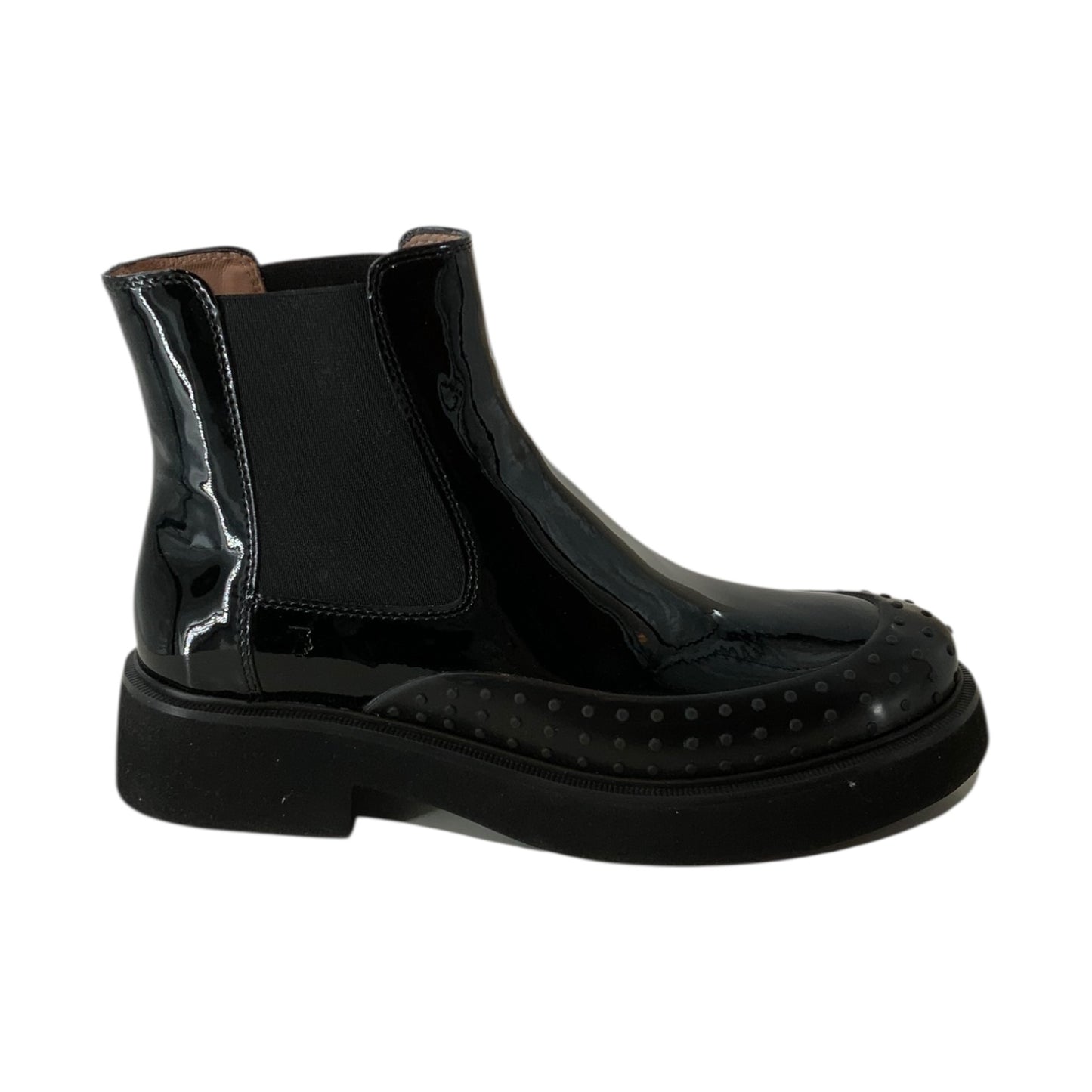 Tod's Slip-On Patent Leather Booties