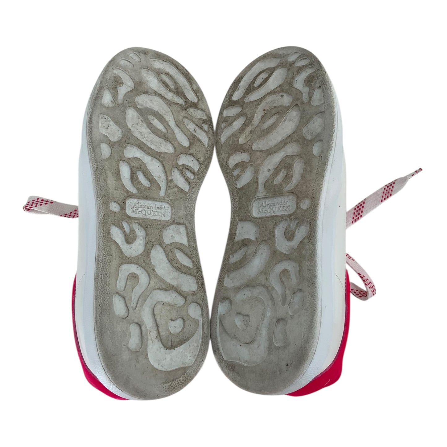 Alexander McQueen ES Suede Detail Sneakers in Hali Pink