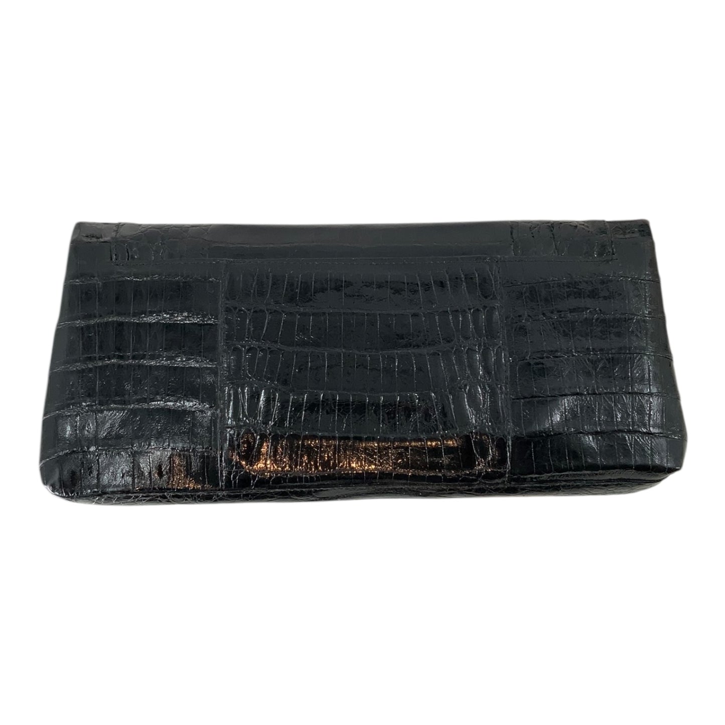 Nancy Gonzalez Reptile Leather Clutch
