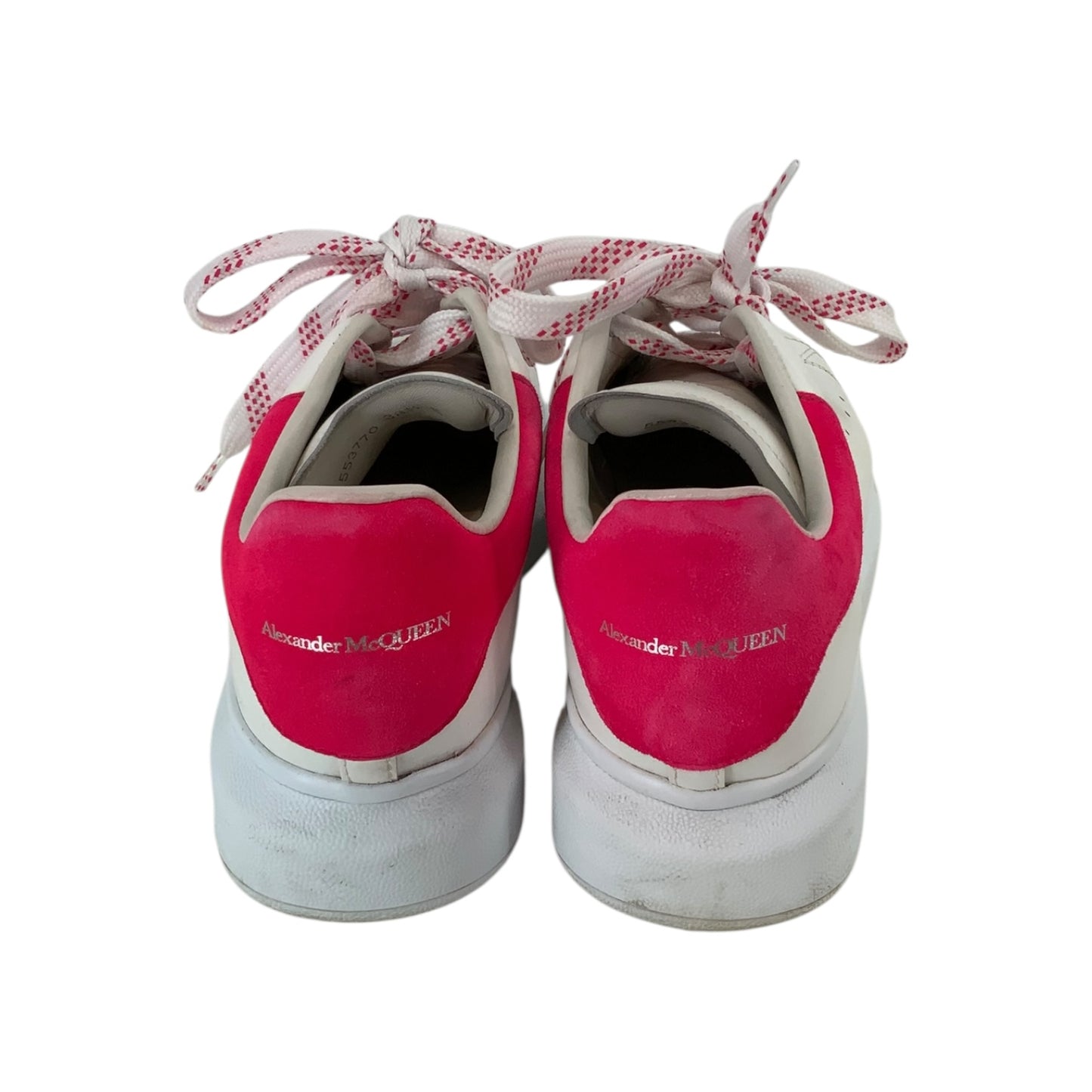 Alexander McQueen ES Suede Detail Sneakers in Hali Pink