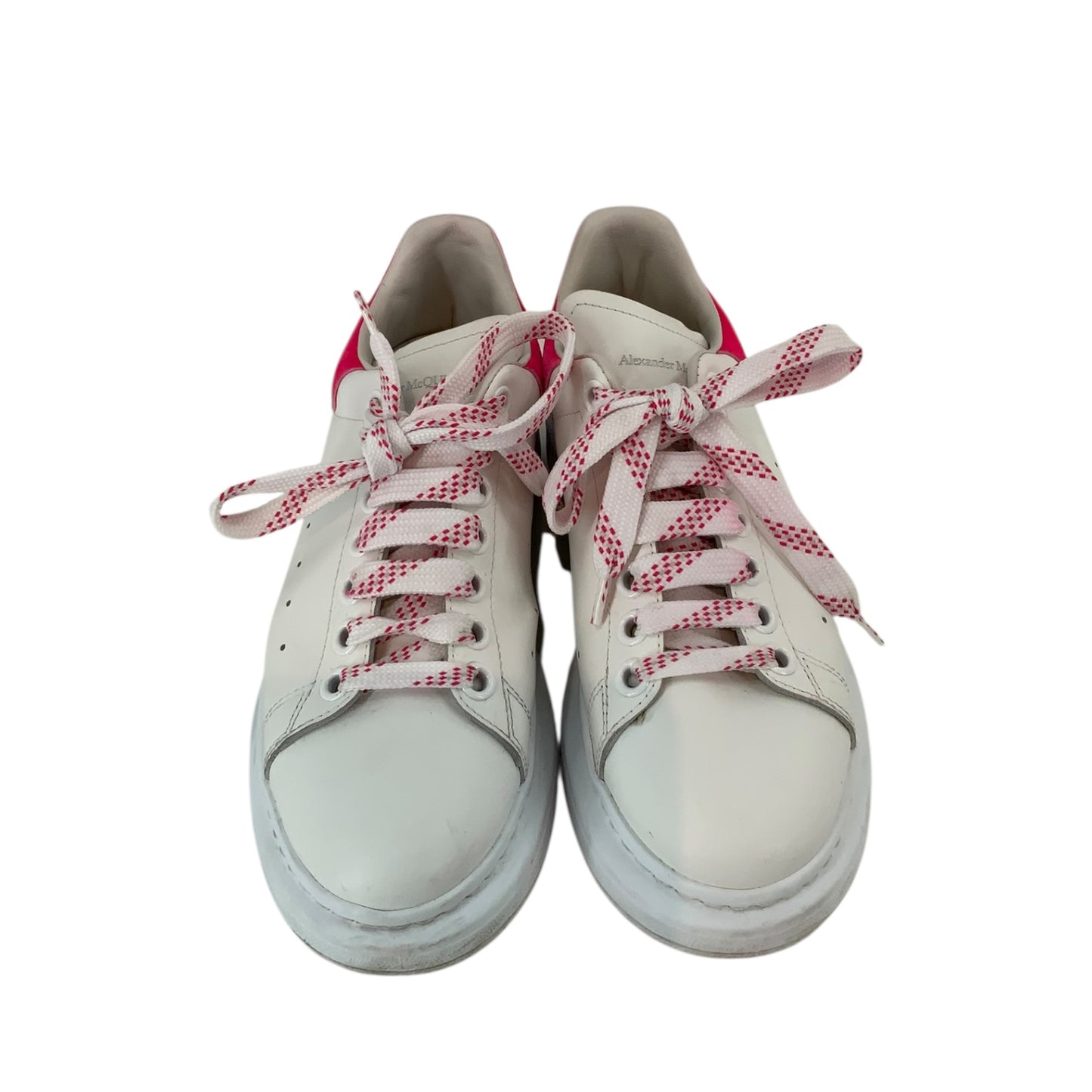 Alexander McQueen ES Suede Detail Sneakers in Hali Pink