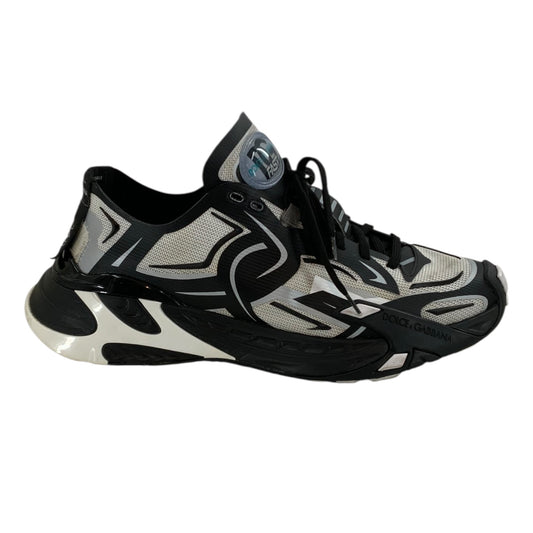 Dolce and Gabbana Fast In Maglina Panelled Sneakers