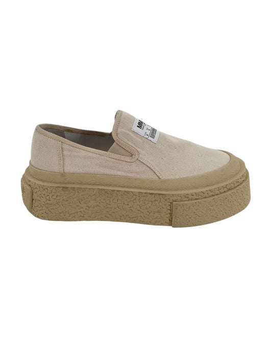 Maison Margiela Ecru Slip-On Platform