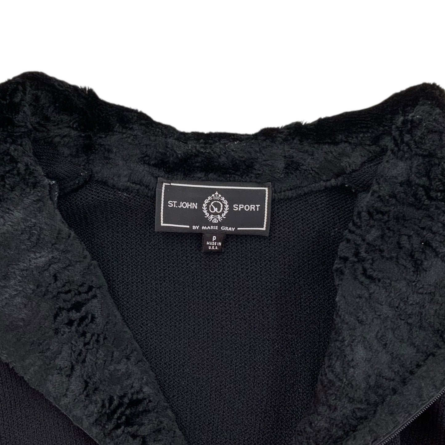St. John Sport Zip Up Sweater
