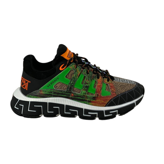 Versace Trigreca Abstract Print Chunky Sneakers