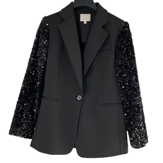 Cinq A Sept Sequin Arm Blazer