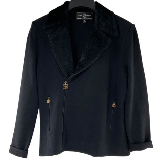 St. John Sport Zip Up Sweater