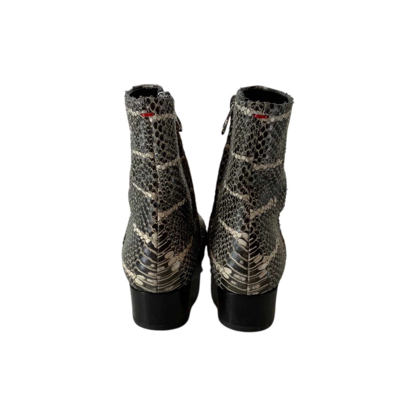 Aeyde Snakeskin Booties