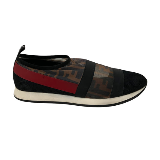 Fendi Mesh Zucca Monogram Sneakers
