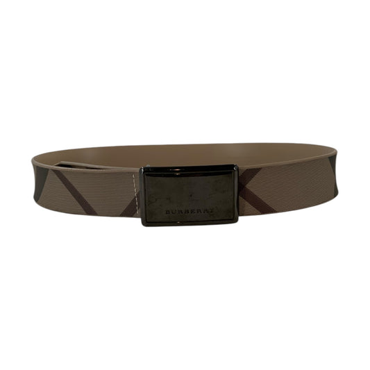 Burberry Plaid Belt