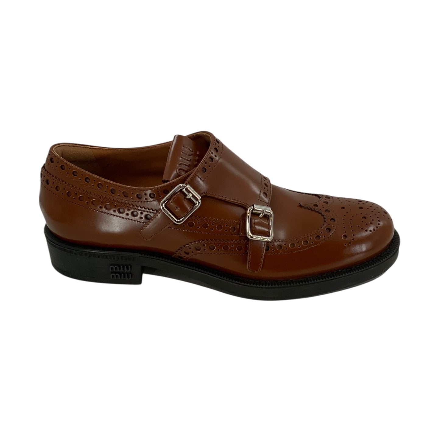 Miu Miu X Church's Leather Brogue Shoes