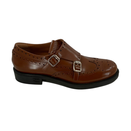 Miu Miu X Church's Leather Brogue Shoes
