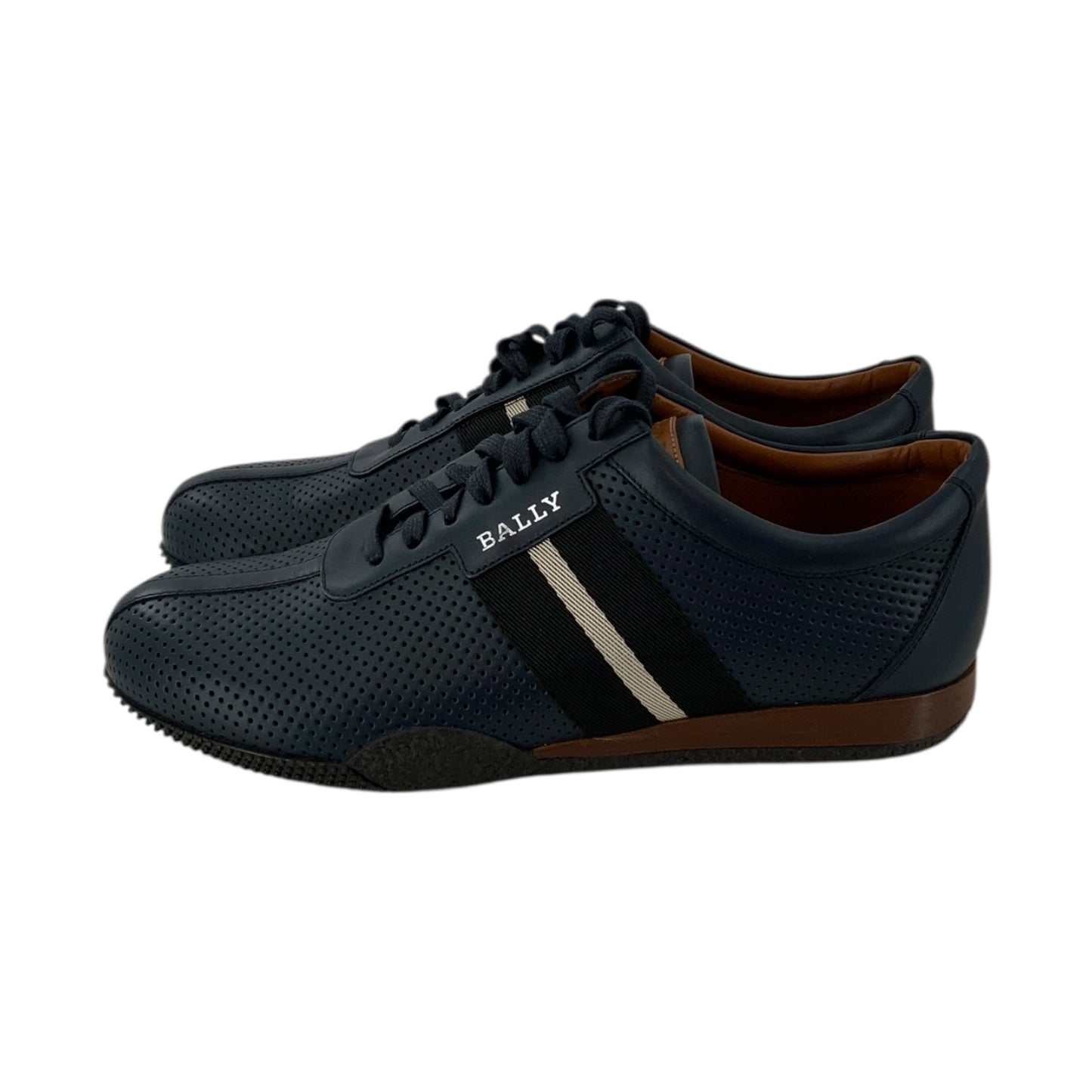 Bally Navy Blue Sneakers