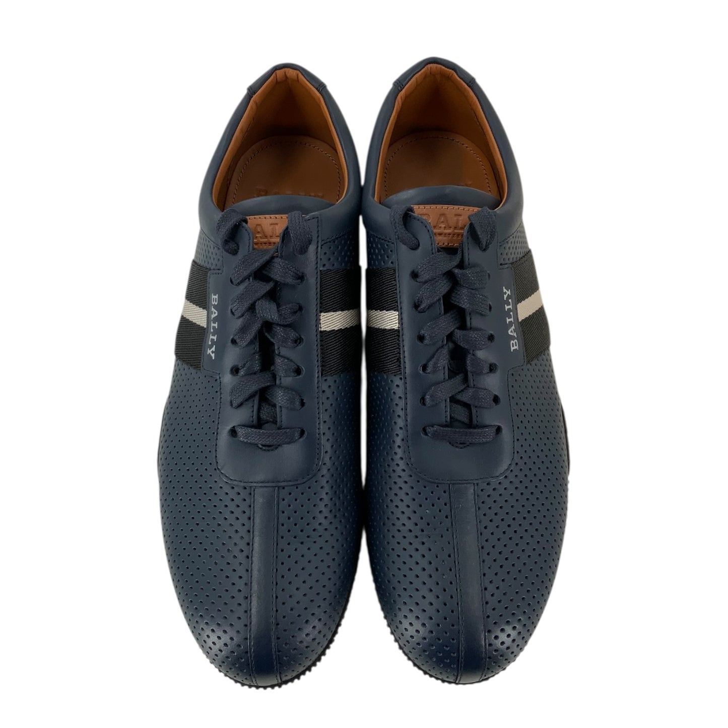 Bally Navy Blue Sneakers