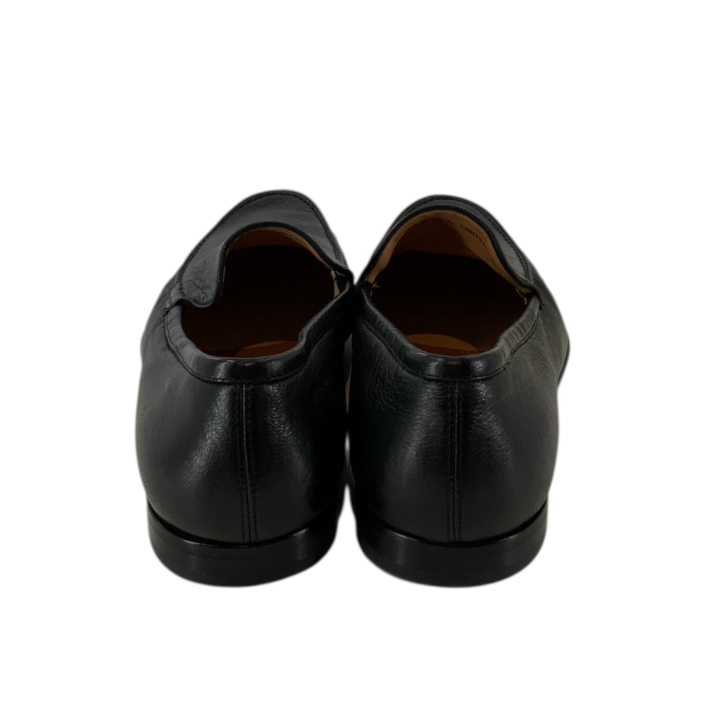 Bally Canisio Black Grained Leather Loafers