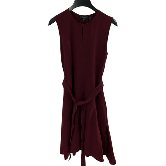 Theory Burgundy Dress