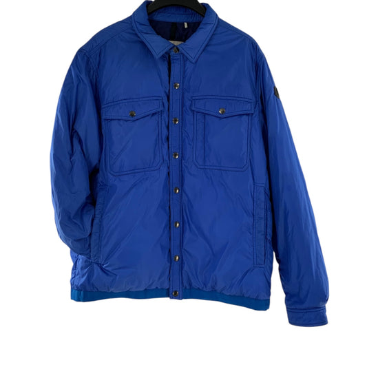 Moncler Erault Blue Hoodless Utility Jacket
