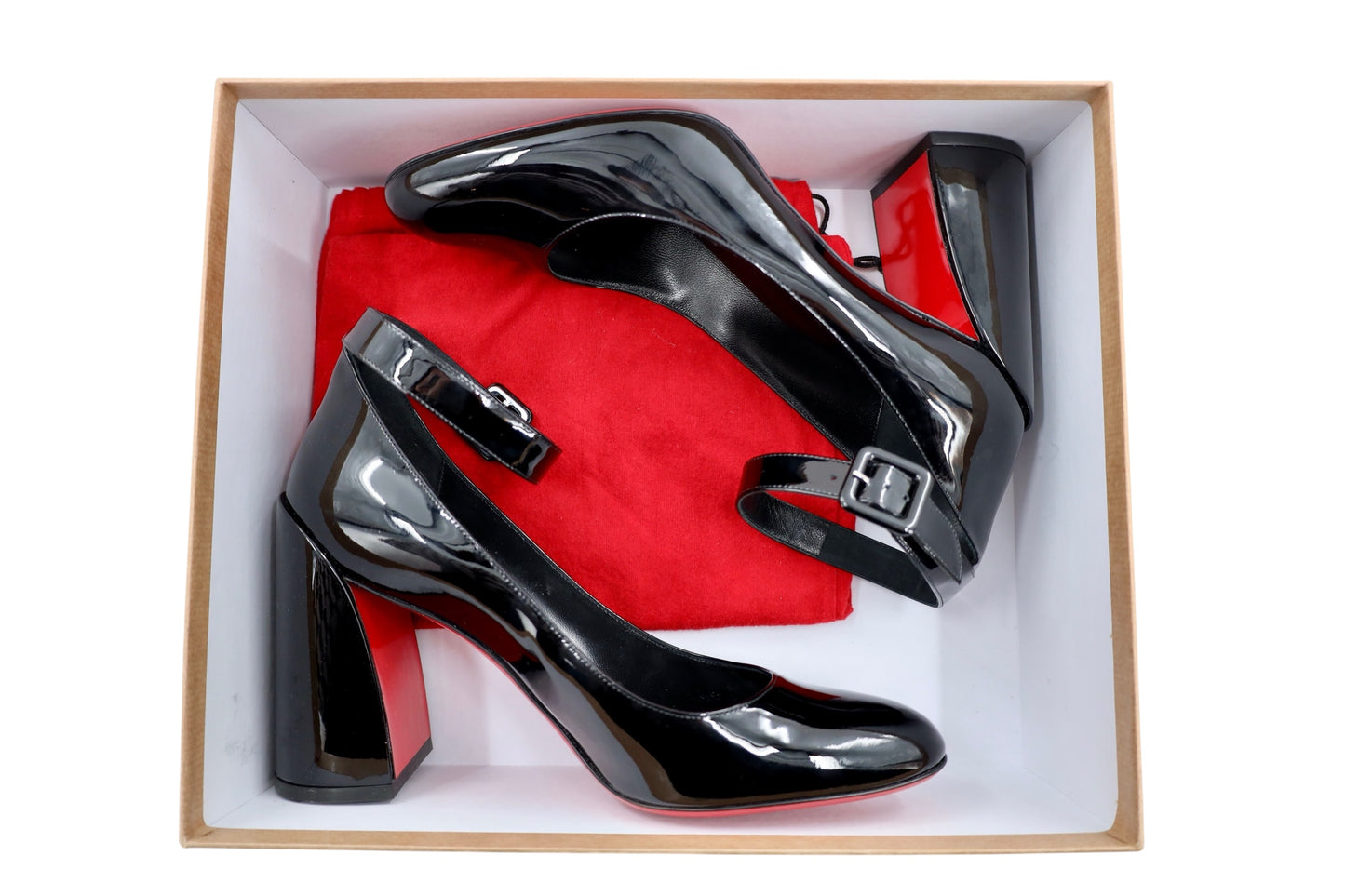 Christian Louboutin So Sab Patent Leather Pumps