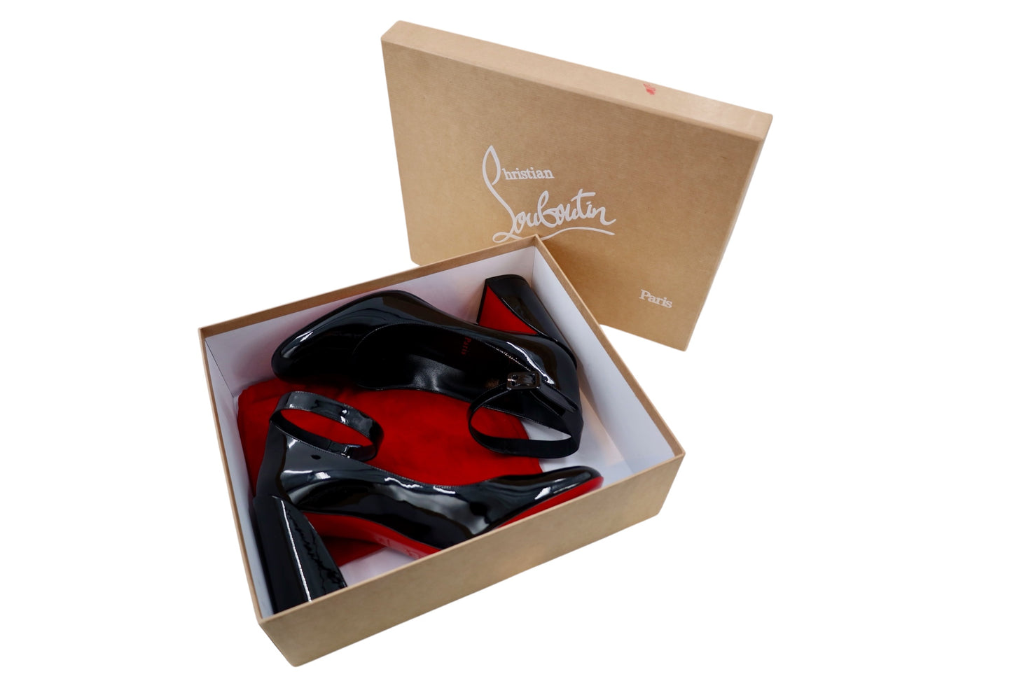 Christian Louboutin So Sab Patent Leather Pumps