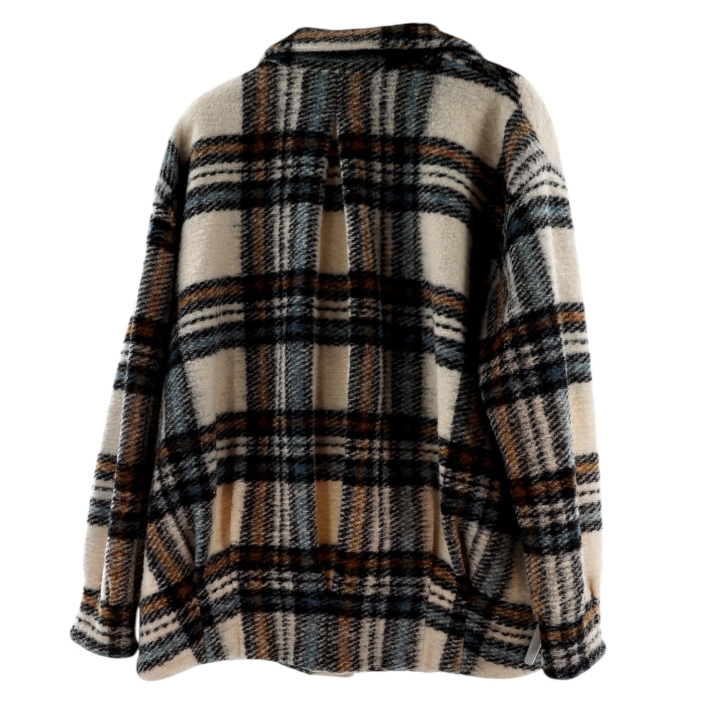 Veronica Beard Flannel Print Coat